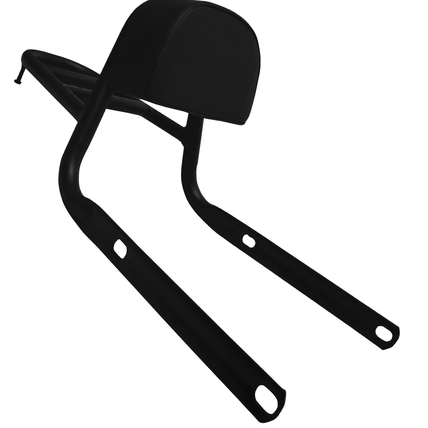 Premium Carrier Backrest For Royal Enfield Meteor, (Black)