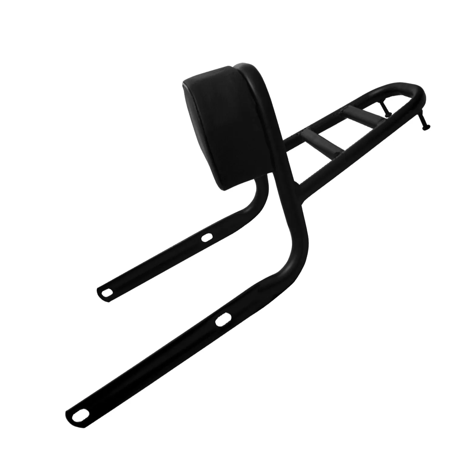 Premium Carrier Backrest For Royal Enfield Meteor, (Black)