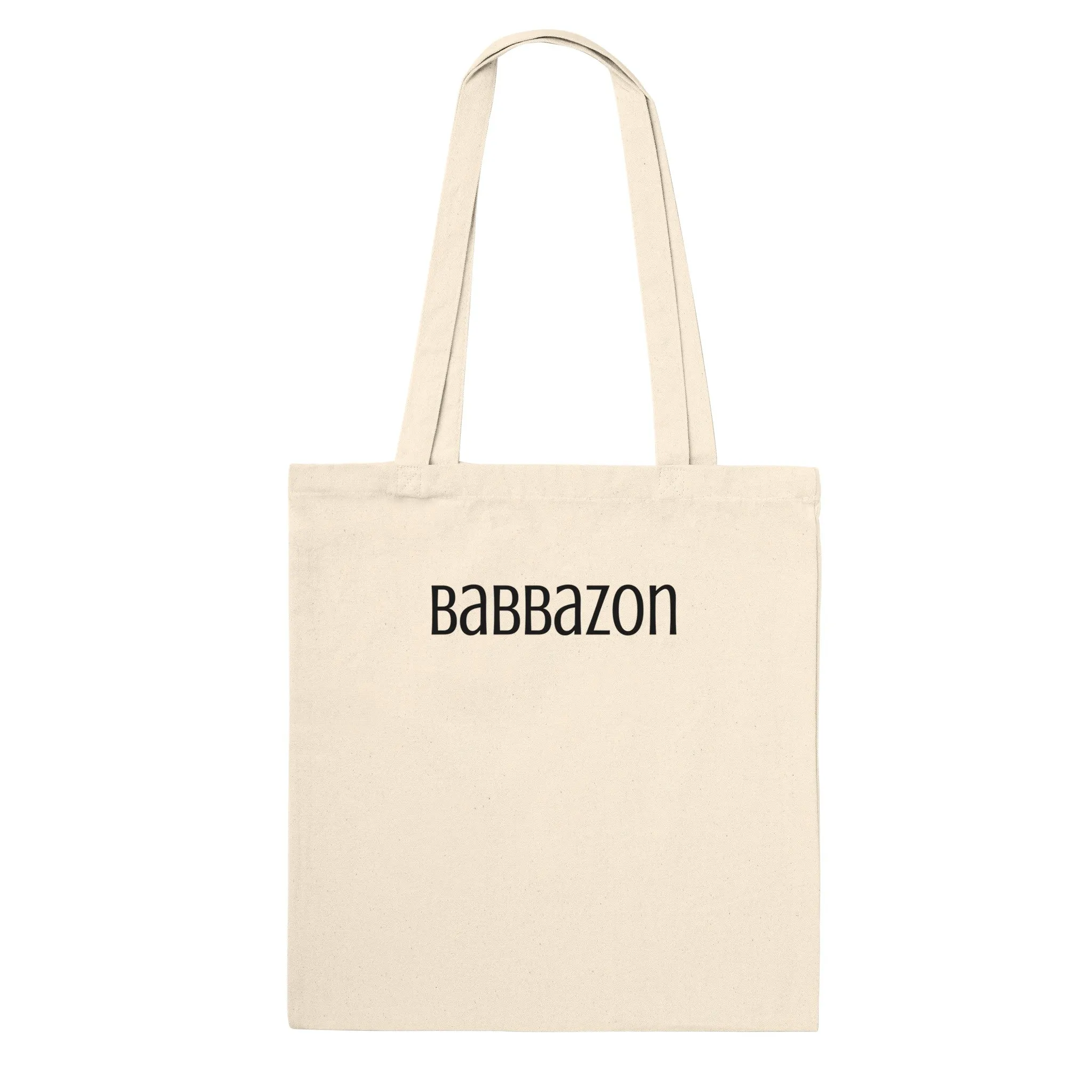 Premium Unisex Crewneck Babbazon T-shirt - Premium Tote Bag