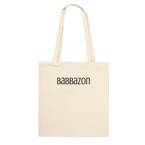 Premium Unisex Crewneck Babbazon T-shirt - Premium Tote Bag