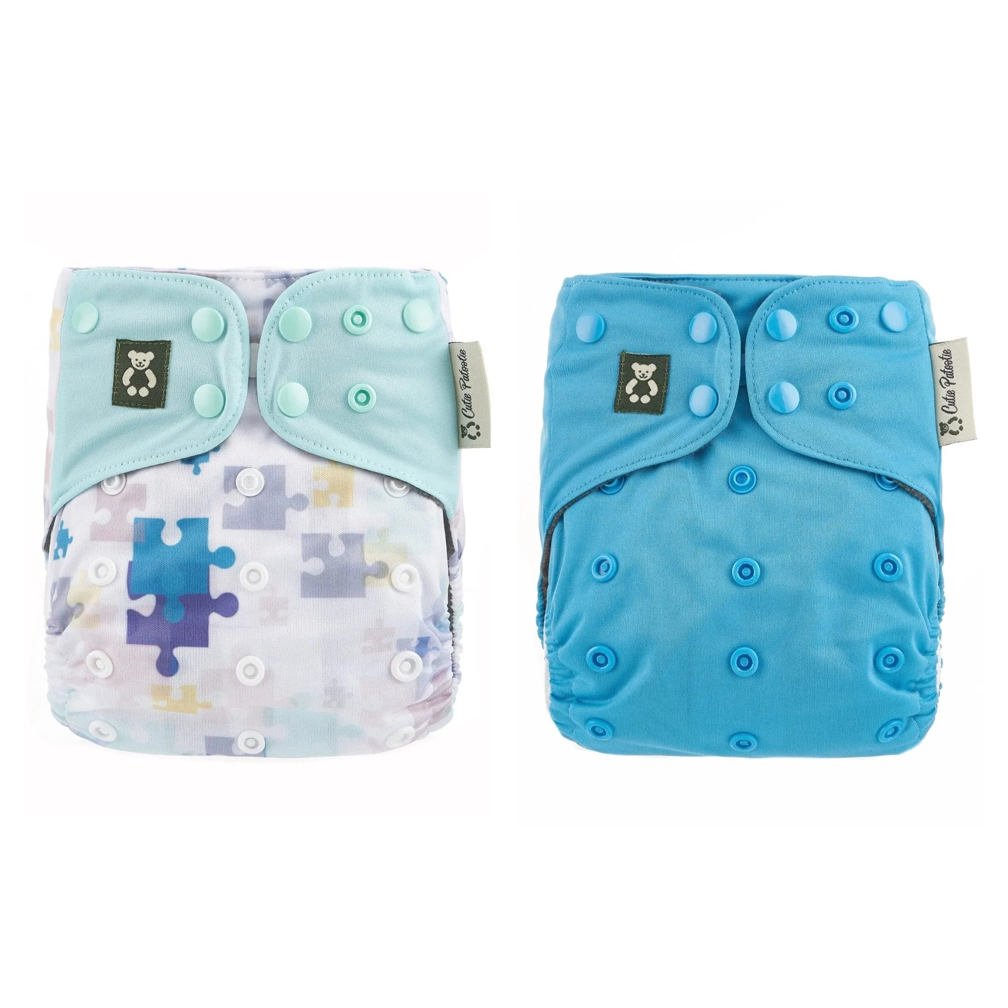 Puzzle Pieces / Blue Raspberry Sorbet
