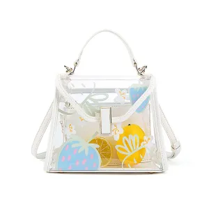 "PASTEL TRANSPARENT FRUIT PRINT" BAG UB2421