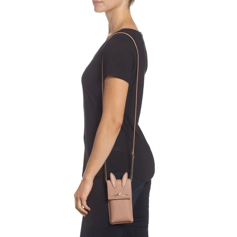 Rabbit North South Smartphone Case Crossbody Bag