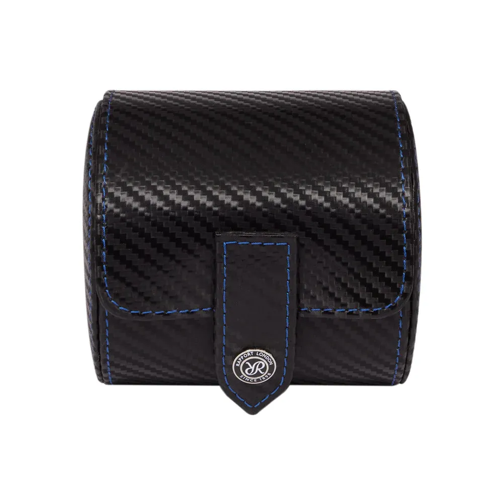 Rapport - Carbon Black Single Watch Roll | D350