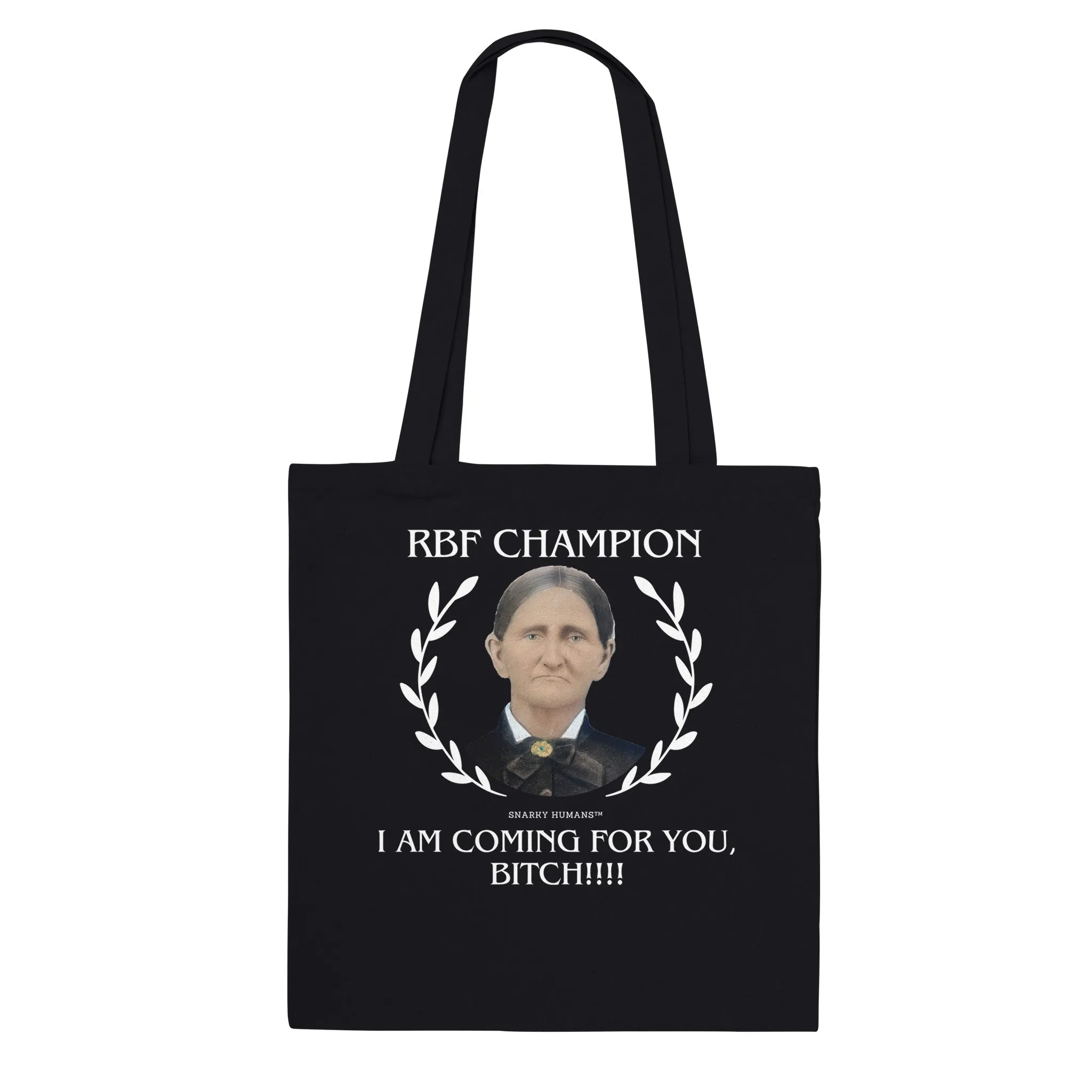 RBF in Black Premium Tote Bag