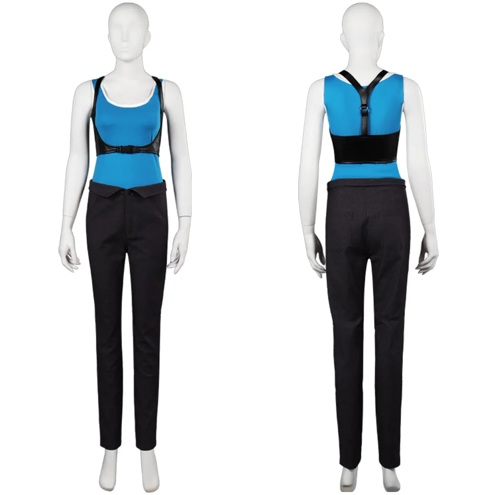 Resident Evil: Death Island Jill Valentine Cosplay Costume Outfits Halloween Carnival Suit