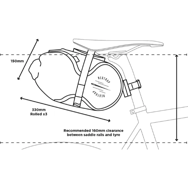 Restrap Race Saddle Bag