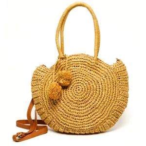 Rio Sand Straw Handbag - Natural