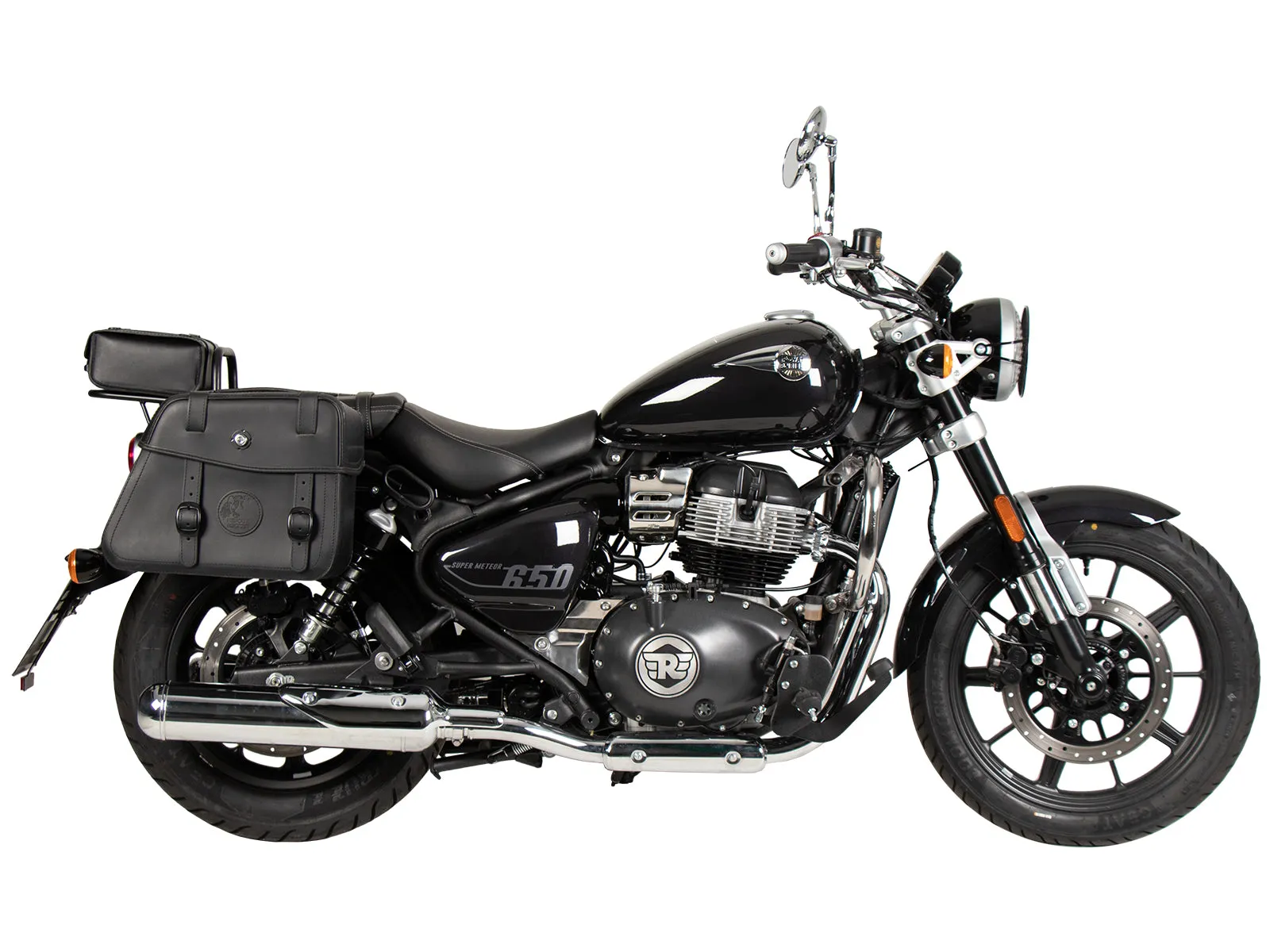 Royal Enfield Super Meteor 650 Carrier - Sidecases "C-Bow"