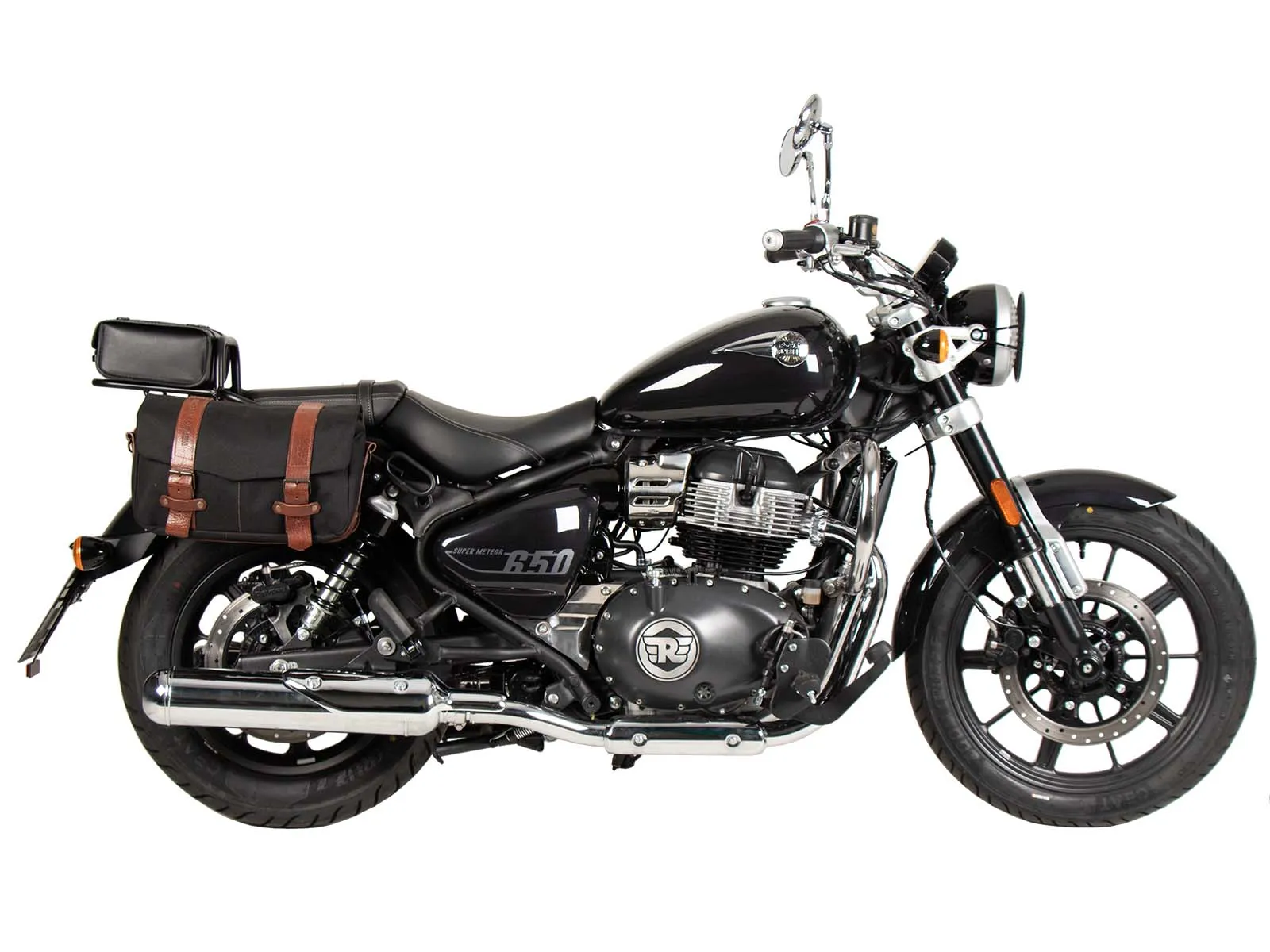 Royal Enfield Super Meteor 650 Carrier - Sidecases "C-Bow"