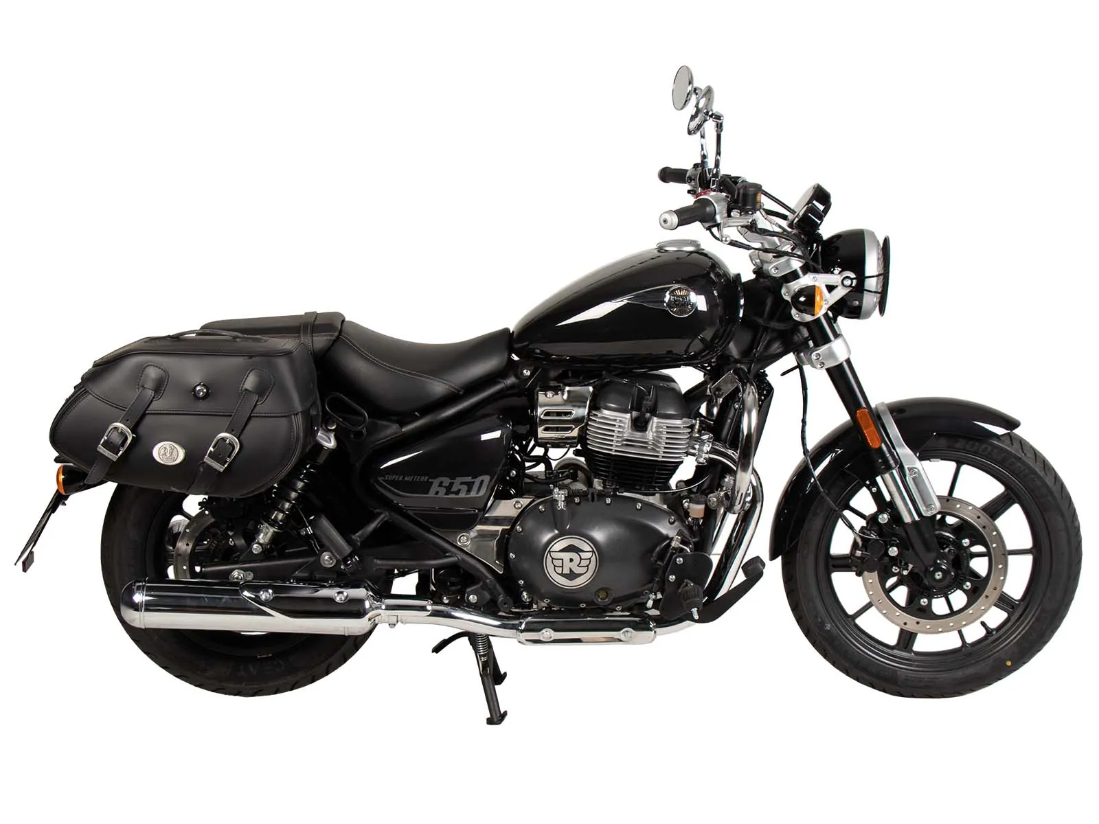 Royal Enfield Super Meteor 650 Carrier - Sidecases "C-Bow"