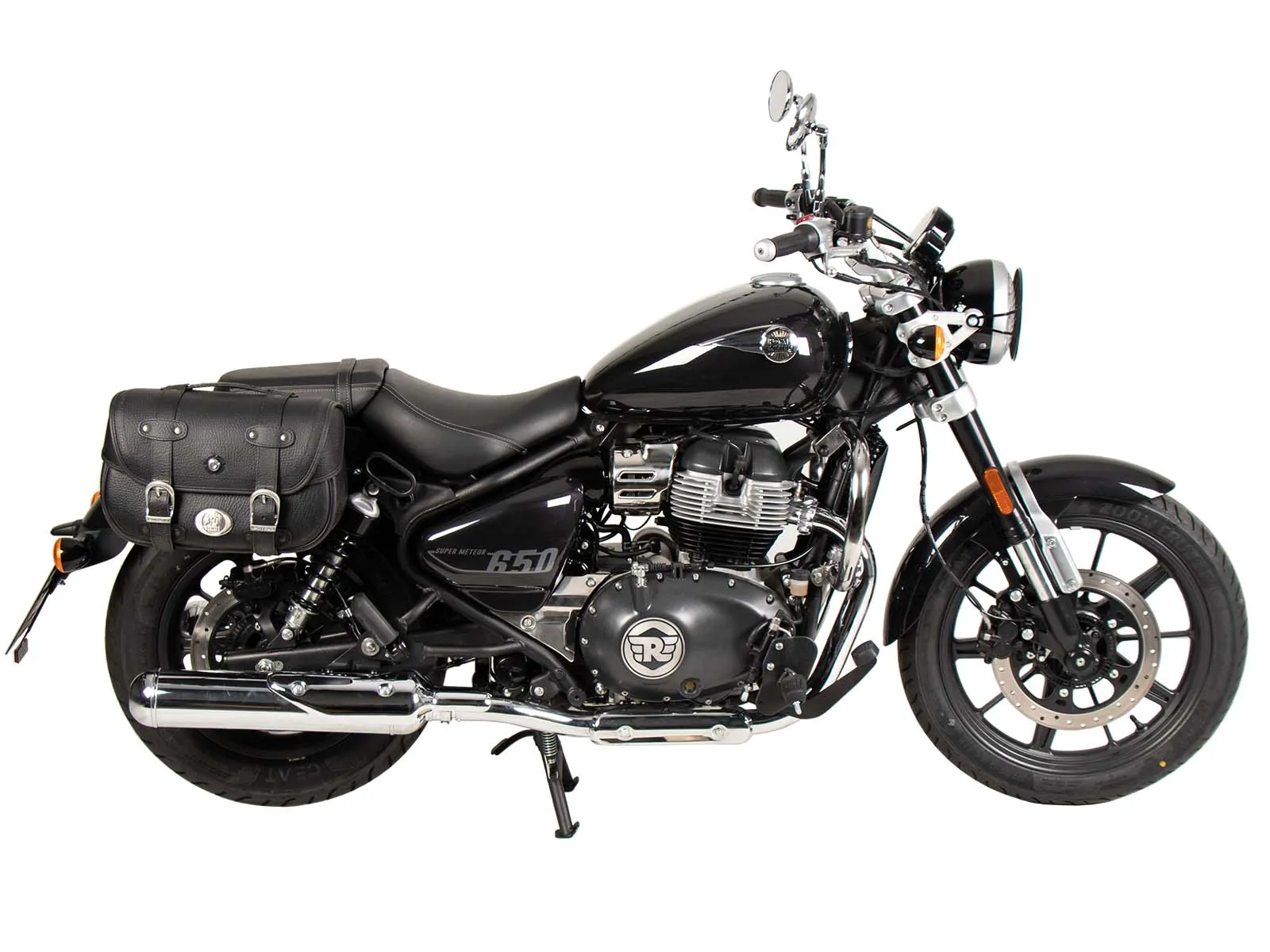 Royal Enfield Super Meteor 650 Carrier - Sidecases "C-Bow"