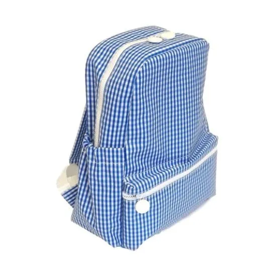 Royal Gingham Backpack