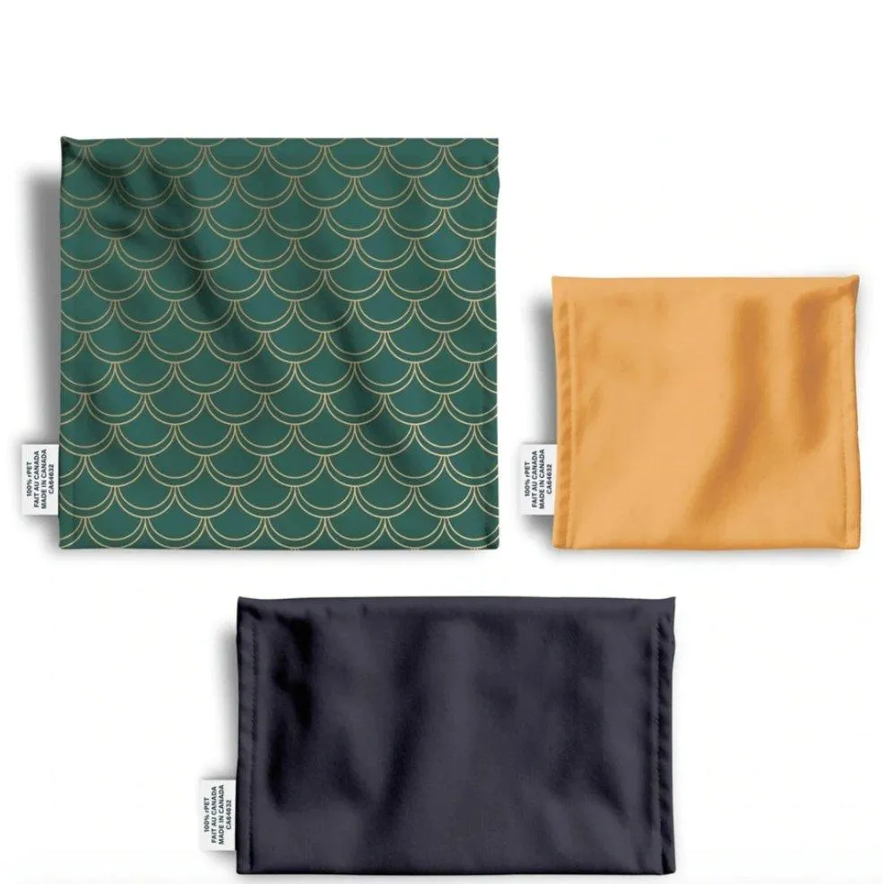 royal trio · recycled waterproof wet bag set