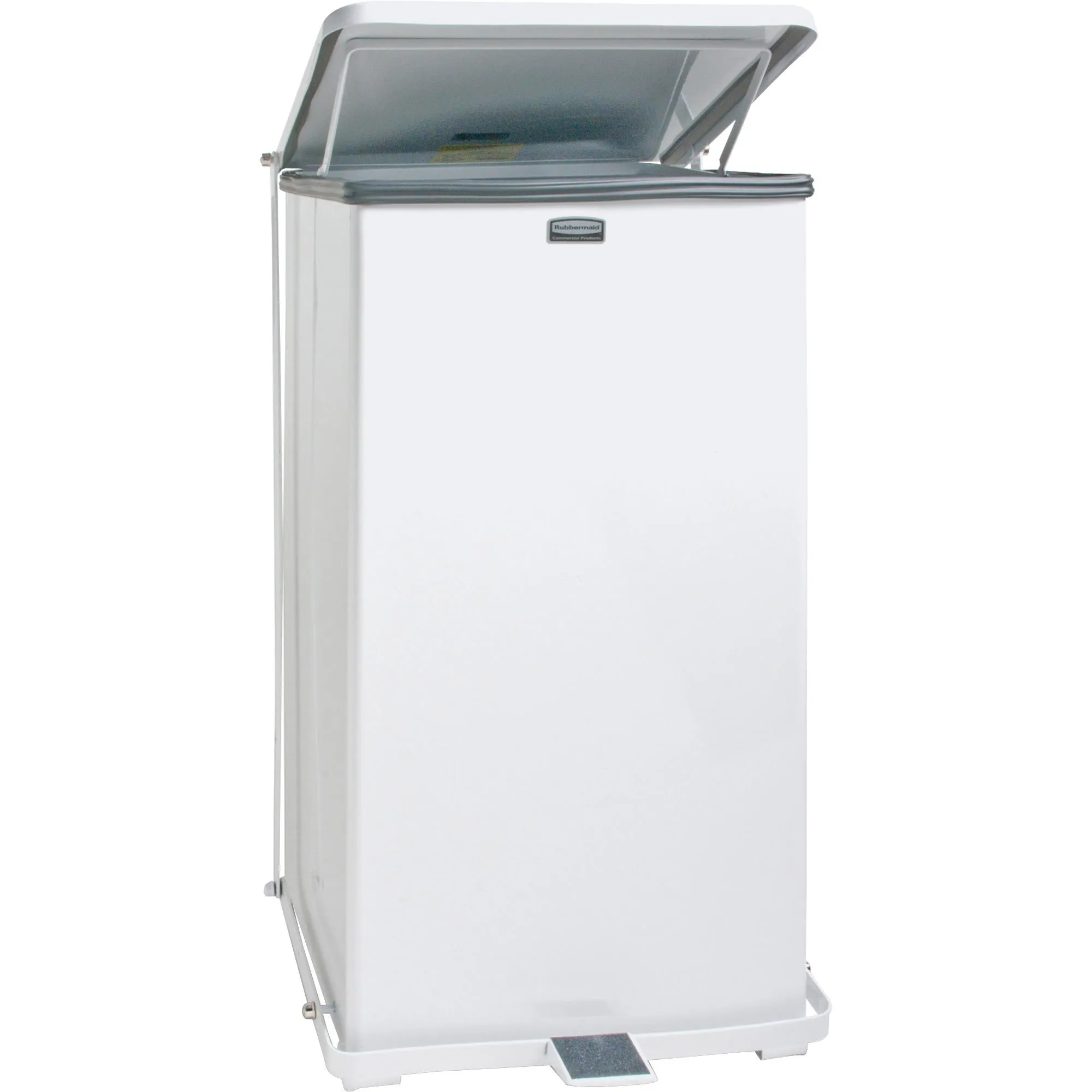Rubbermaid Commercial Defenders Steel Step Cans