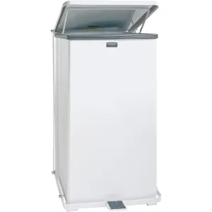 Rubbermaid Commercial Defenders Steel Step Cans