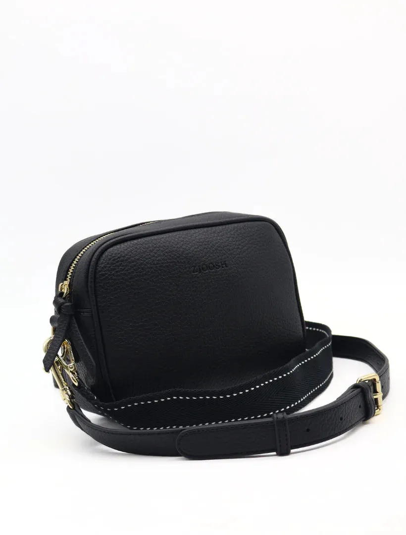 RUBY CROSS BODY BAG | BLACK