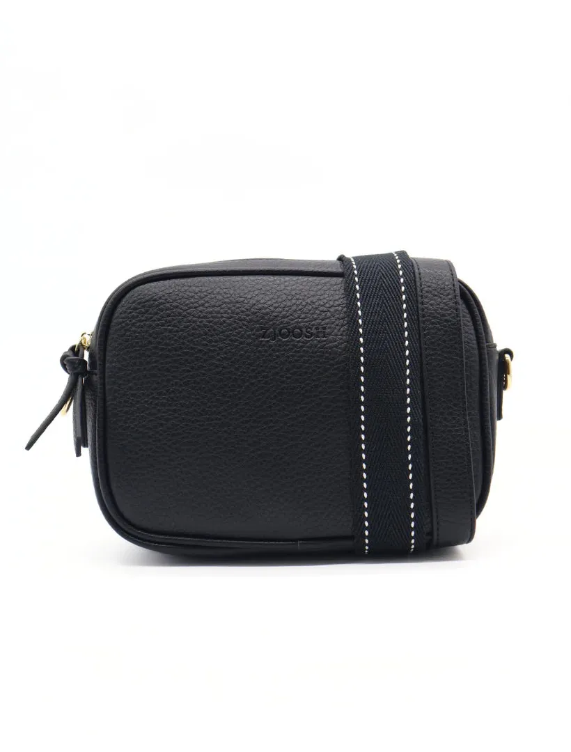 RUBY CROSS BODY BAG | BLACK