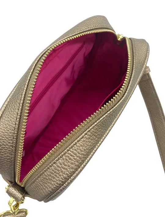 RUBY CROSS BODY BAG BRONZE