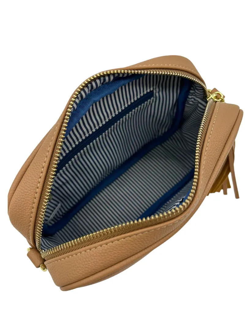 RUBY CROSS BODY BAG | CARAMEL