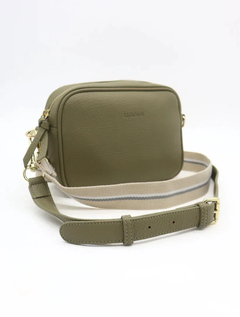 RUBY CROSS BODY BAG | KHAKI