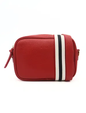 RUBY CROSS BODY BAG | RED