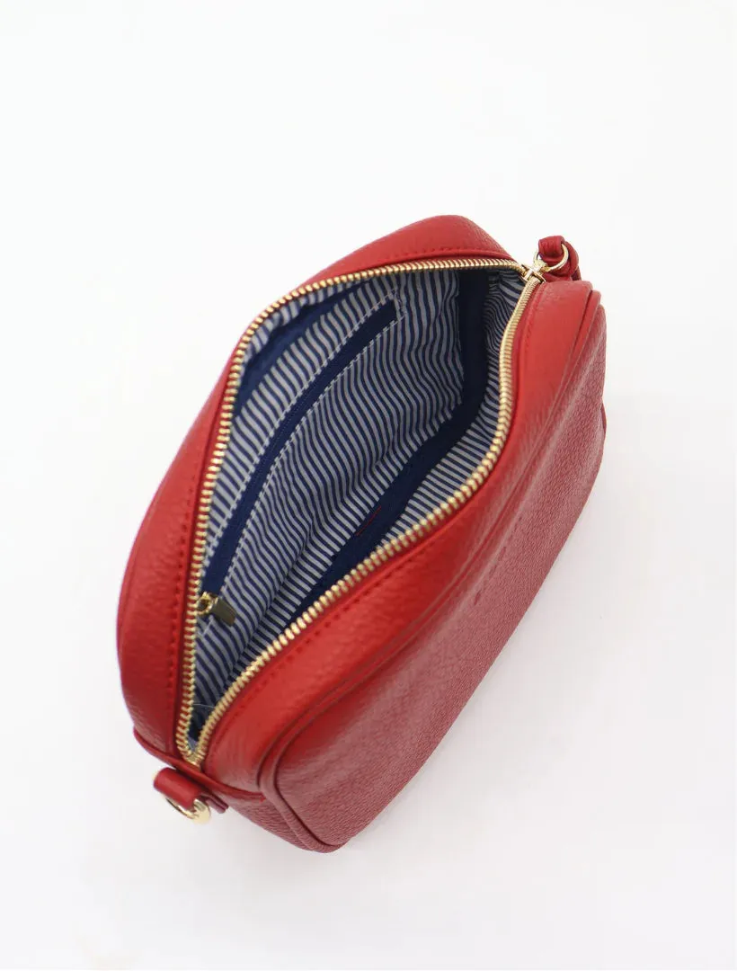 RUBY CROSS BODY BAG | RED