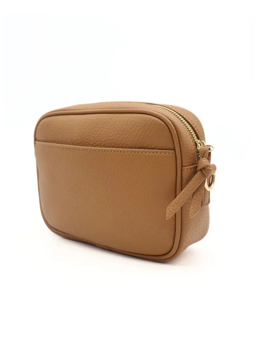 RUBY CROSS BODY BAG | TAN