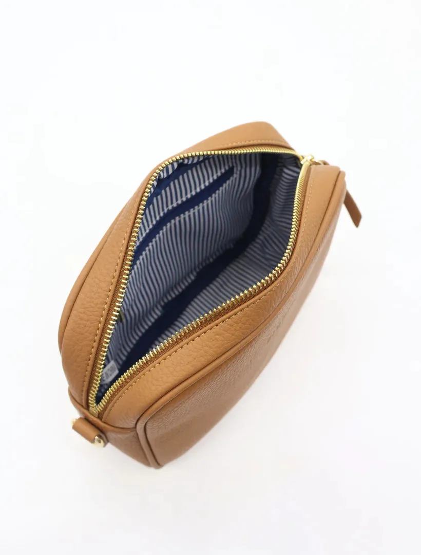 RUBY CROSS BODY BAG | TAN