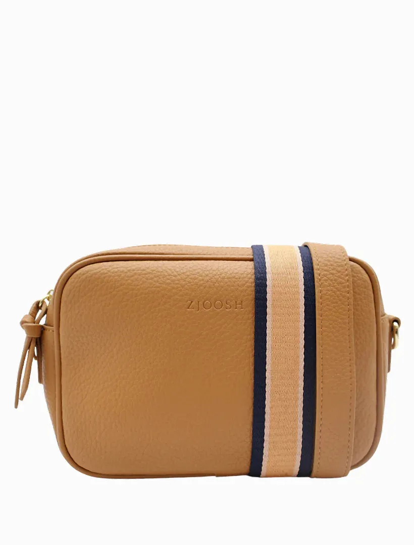 RUBY CROSS BODY BAG | TAN
