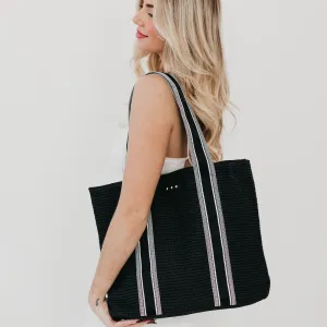 Ruby Raffia Tote Bag by Pretty Simple
