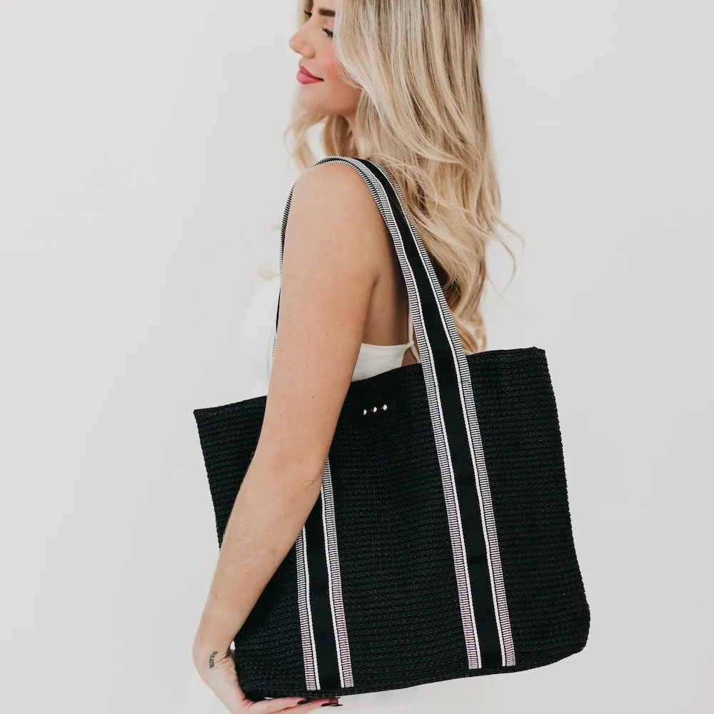 Ruby Raffia Tote Bag by Pretty Simple