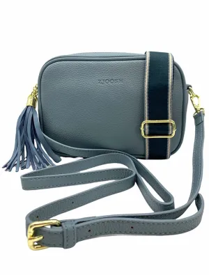 RUBY SPORTS CROSS BODY BAG -DUSTY BLUE