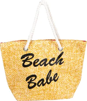Sayings Beach Tote by Funky Junque