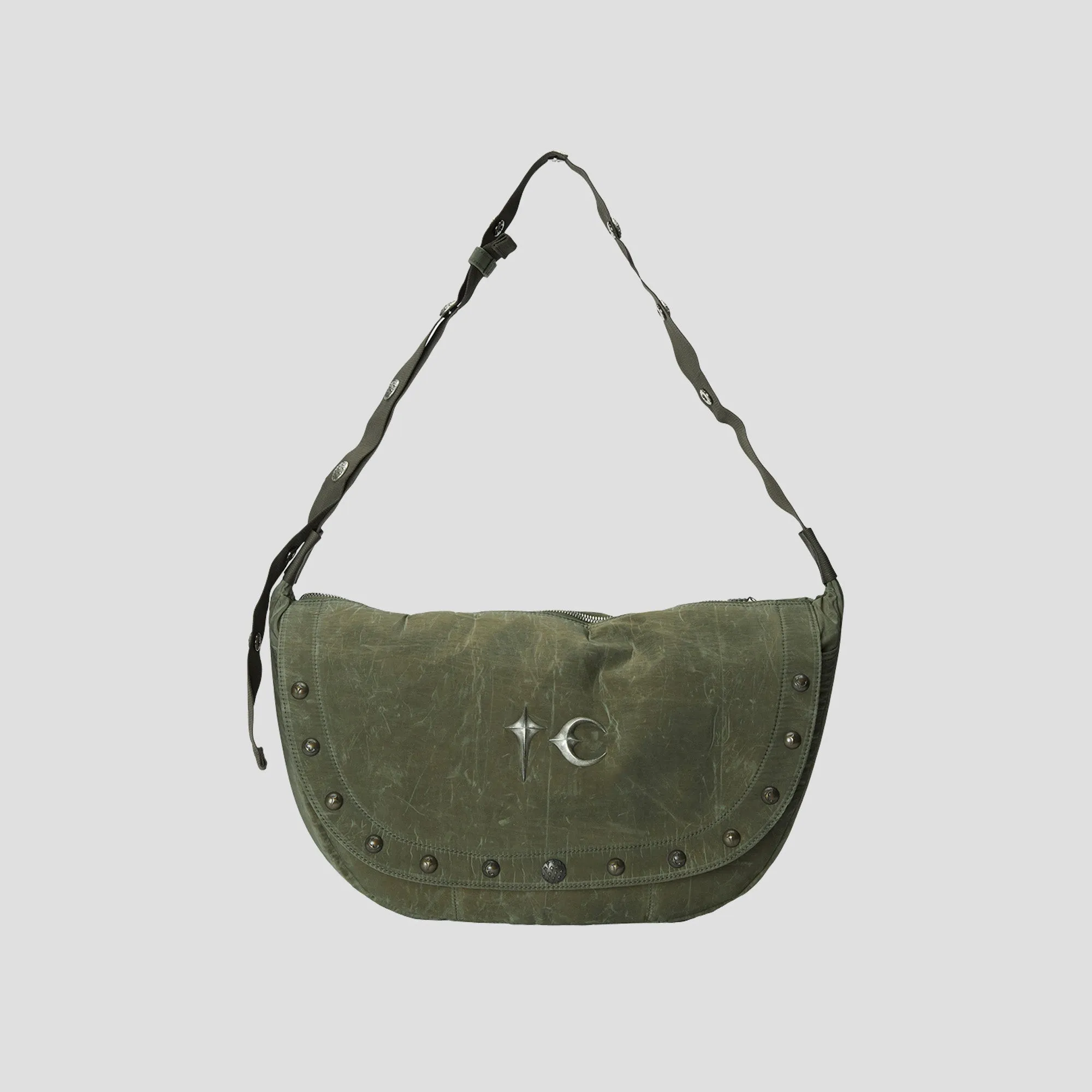 SCARRED BIO ARMY MESSENGER BAG