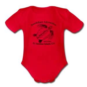 SEA Turtle Logo Organic Baby Bodysuit