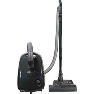 SEBO E3 Premium Series Airbelt Onyx Canister Vacuum Cleaner with ET-1 and Parquet Brush