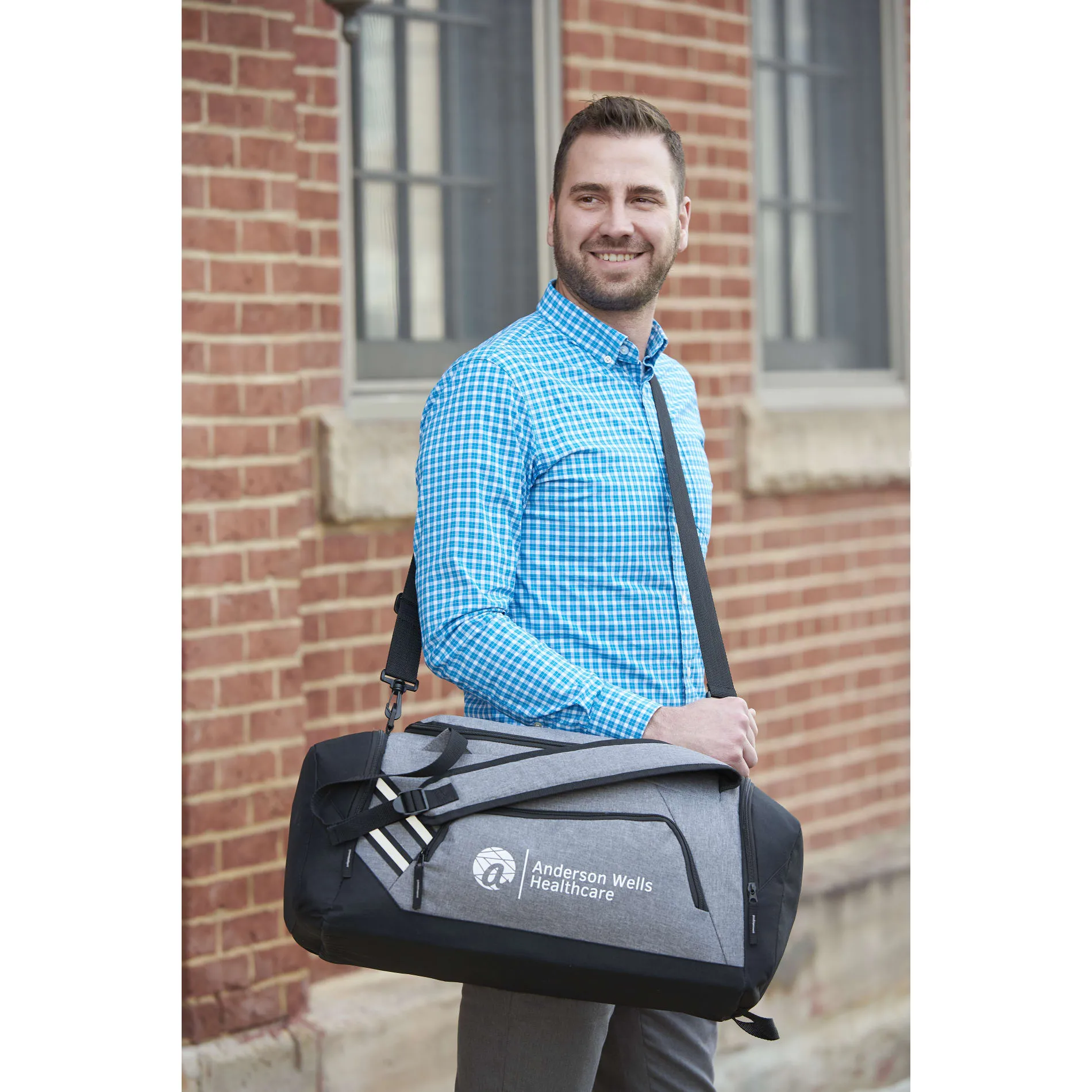 Sebring Convertible Graphite Duffel