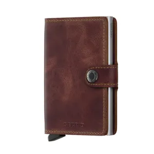 SECRID MINI WALLET | VINTAGE BROWN