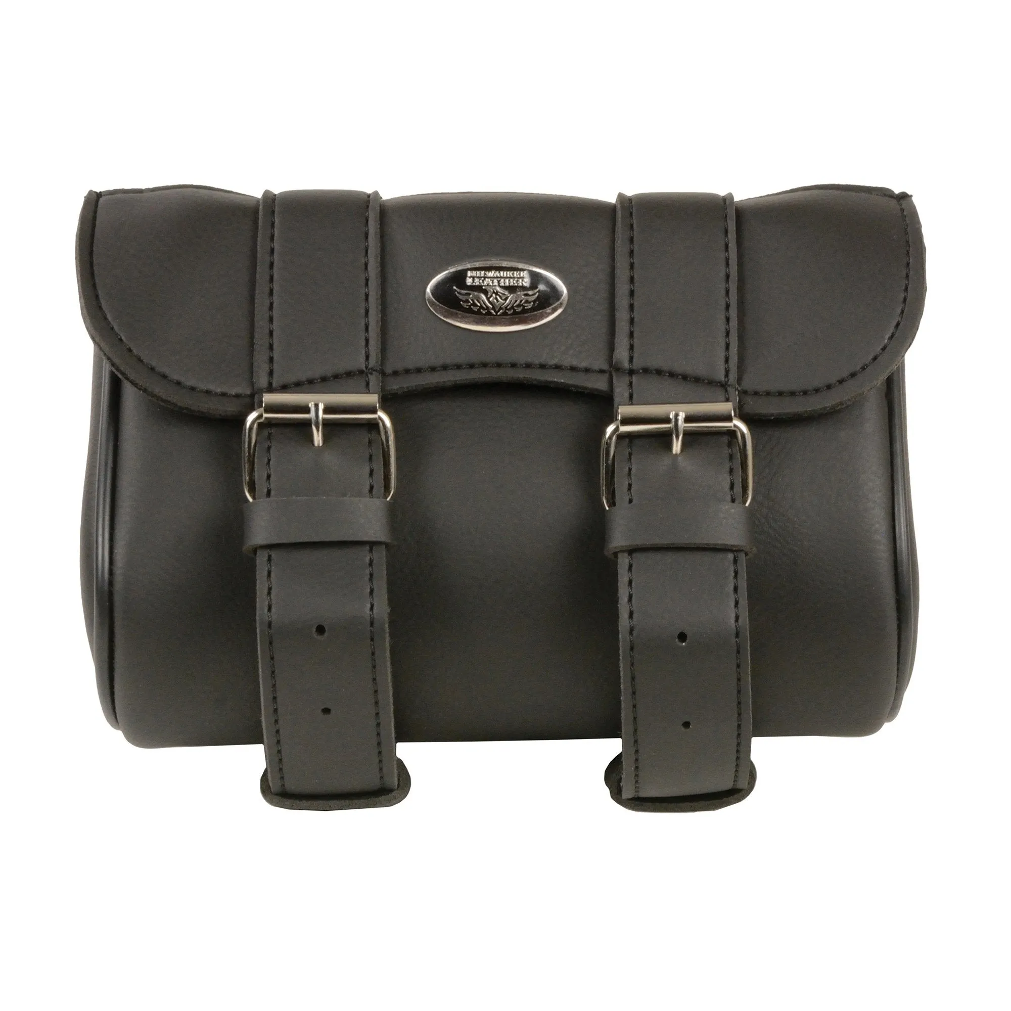 SH62501 Black Small PVC Curved Flap Motorcycle Tool Bag