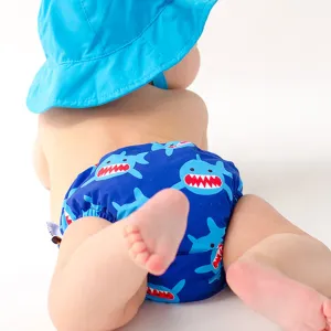 Shark Swim Diaper - 3-6M