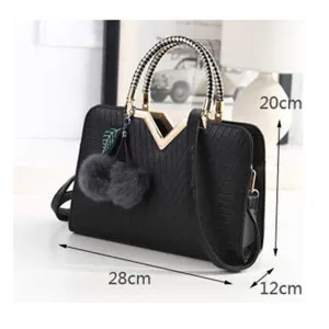 Shoulder Handbag Trendy wild Patent leather bag Big capacity Woman bag European and American style