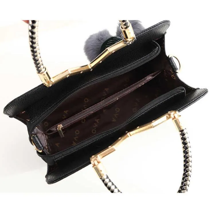 Shoulder Handbag Trendy wild Patent leather bag Big capacity Woman bag European and American style