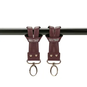 Sian Leather Stroller Clips