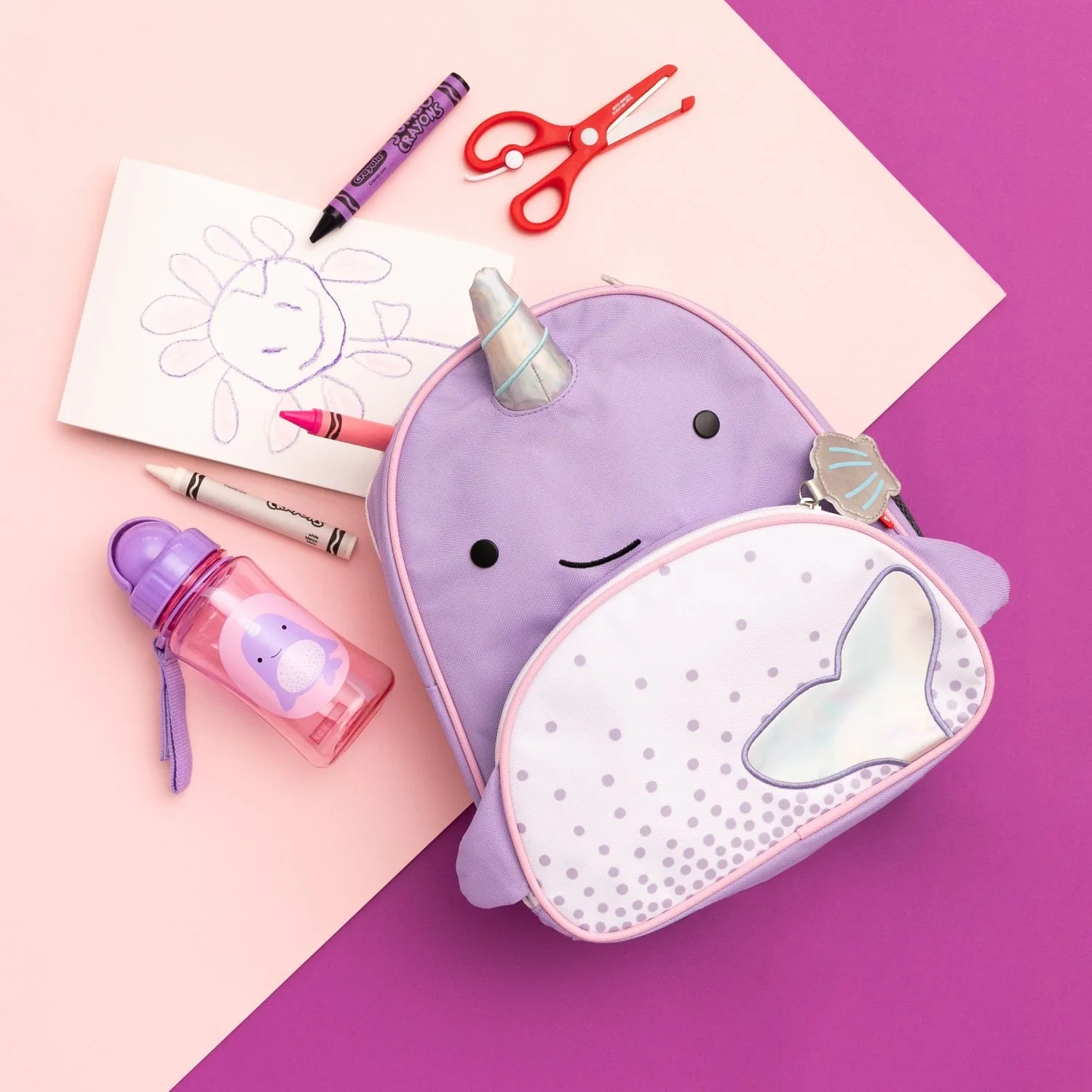 Skip Hop Zoo Backpack - Narwhal