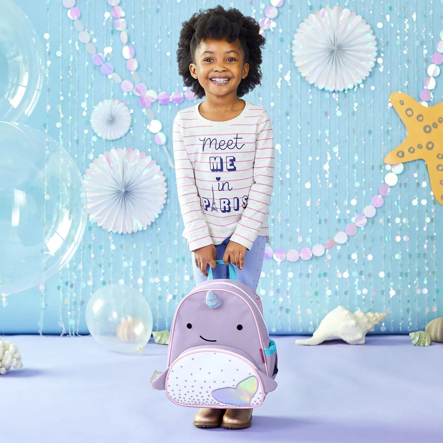Skip Hop Zoo Backpack - Narwhal