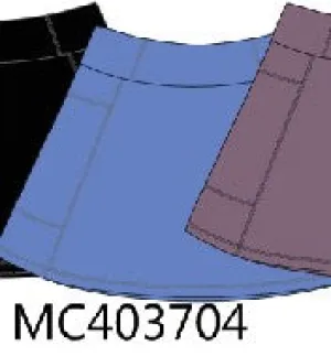 Sky Active Sporty Yoga Girl Skirt (skirt Has Build In Liner)