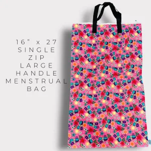 SoCo Large Pink Menstrual Bag