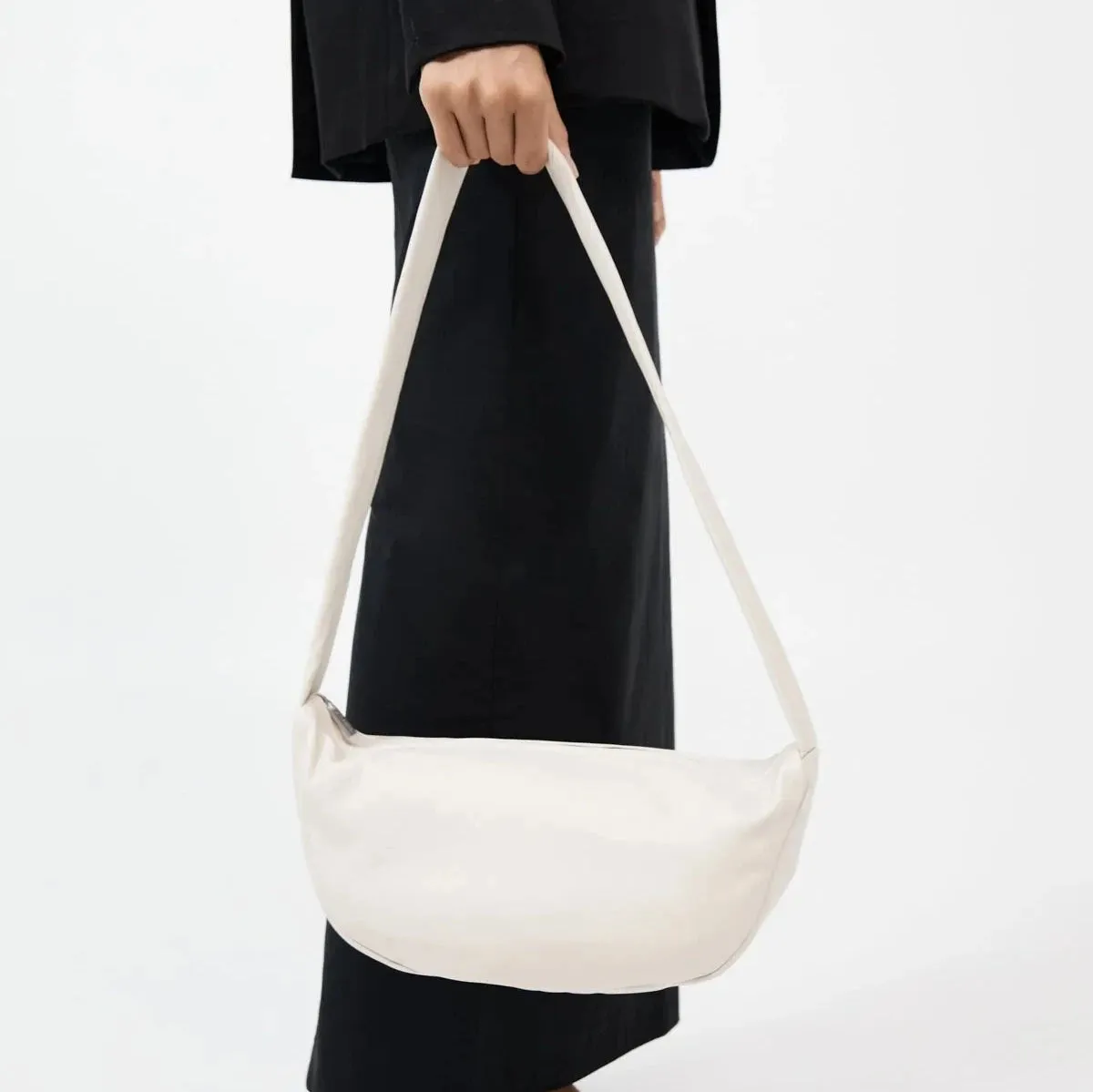 SOFT CRESCENT BAG - TOFU