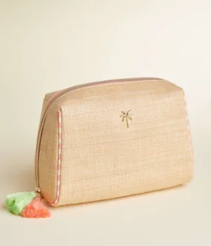 Spartina 449 Boho Large Cosmetic Pouch Palm Tree